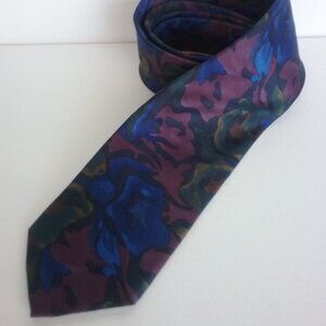 1990s Givenchy Monsieur Necktie - 100% Silk Italian Designer